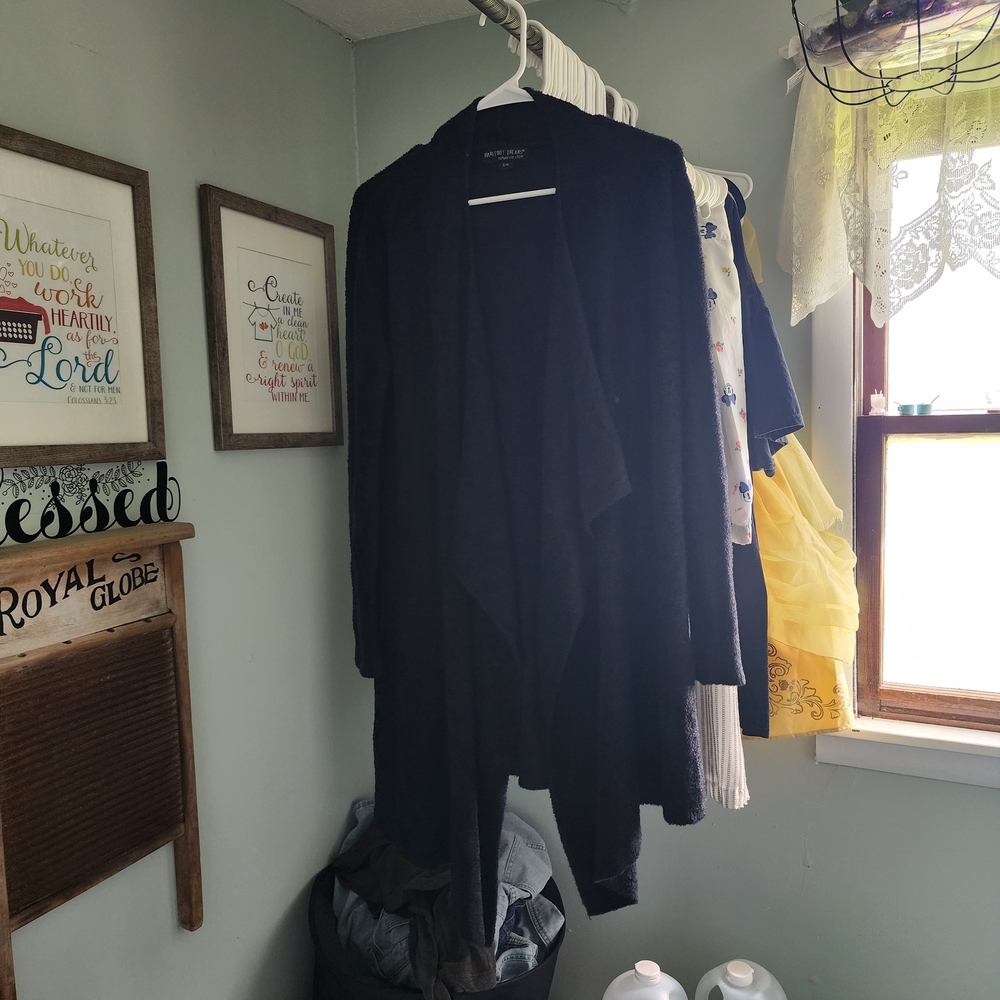 Barefoot Dreams Midnight Black Cardigan